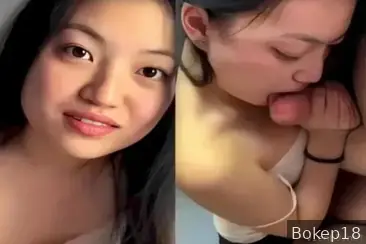 Menyemprotkan Cairan Kental ke Wajah Pacar yang Cantik dan Menggoda