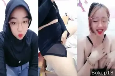 Ukhti Hijab Hitam Live Bugil Pamer Bodi Semok